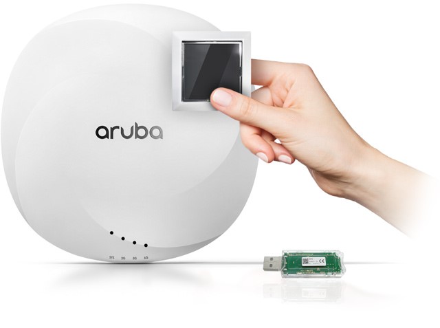 EnOcean uses Wi-Fi access points from Aruba
