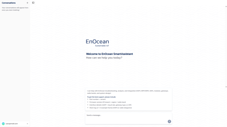 Meet EnOcean SmartAssistant: Our New AI Support Assistant